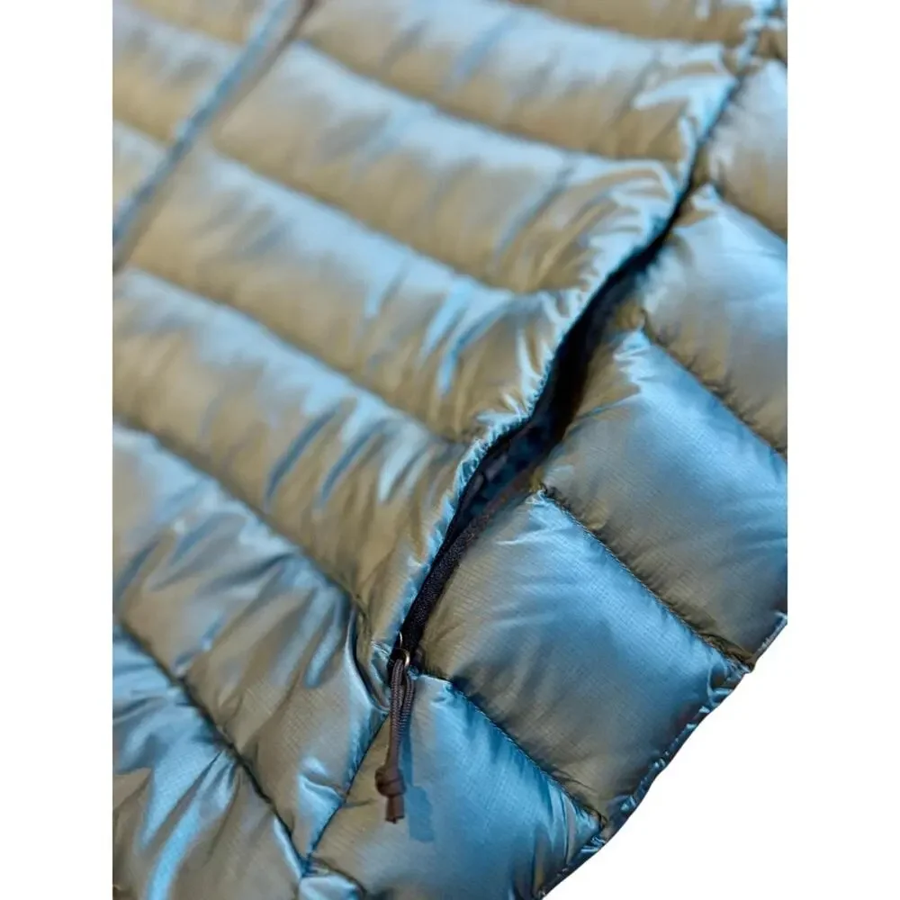 North Face Puffer Vest Blue XL 700 Fill Goose